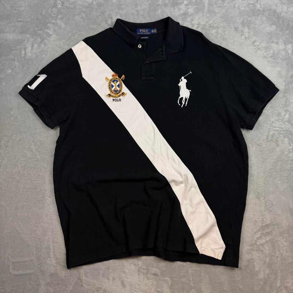Polo-ralph-lauren Men's Black Polo-shirts